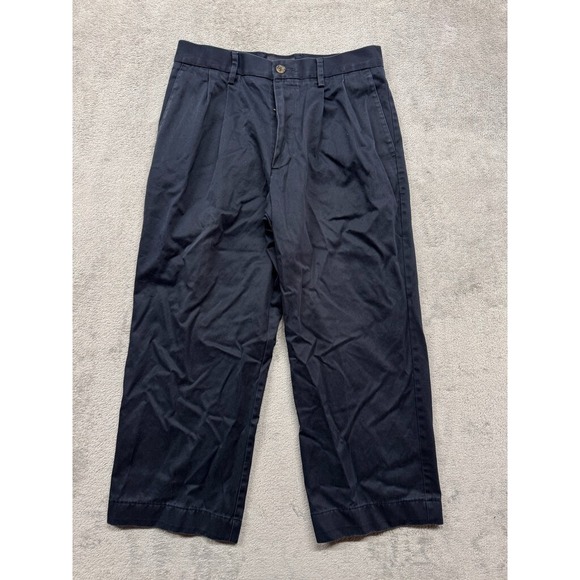 Dockers D3‎ Classic Fit Pants Mens Navy Measured 30x24 Casual - Picture 1 of 8
